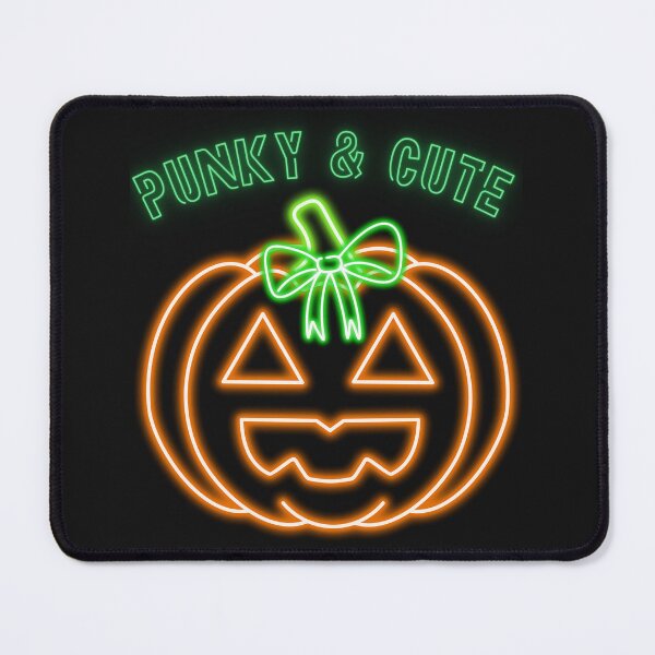 Item preview, Cute Neon Pumpkin Halloween Jack o Lantern - spooky neon designed and sold by VibranPalette.