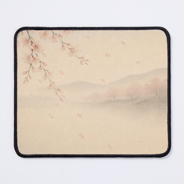Item preview, Sakura and Gentle Breeze | Japandi Wall Art designed and sold by SereniBloom.