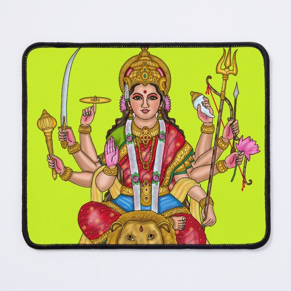 Item preview, Ilustración digital de la diosa Durga | Ilustración de la diosa hindú divina designed and sold by Harshit_Digital_Arts.