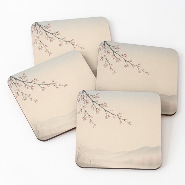 Item preview, Early Spring Sakura | Japandi Cherry Blossom Art designed and sold by SereniBloom.