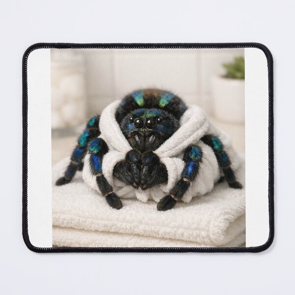 Item preview, Cozy Bathrobe Brazilian Jewel Tarantula designed and sold by Sillytoe.