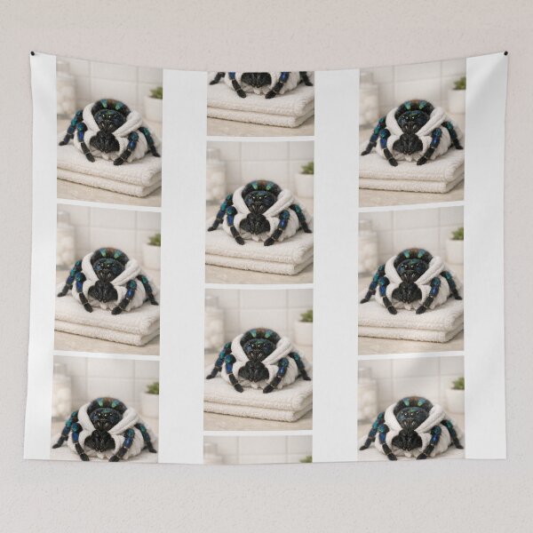 Item preview, Cozy Bathrobe Brazilian Jewel Tarantula designed and sold by Sillytoe.