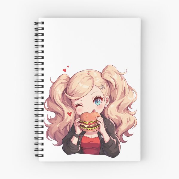 Item preview, Ann Takamaki Persona 5 Chibi Burger Blonde Snack designed and sold by earlobejerk.