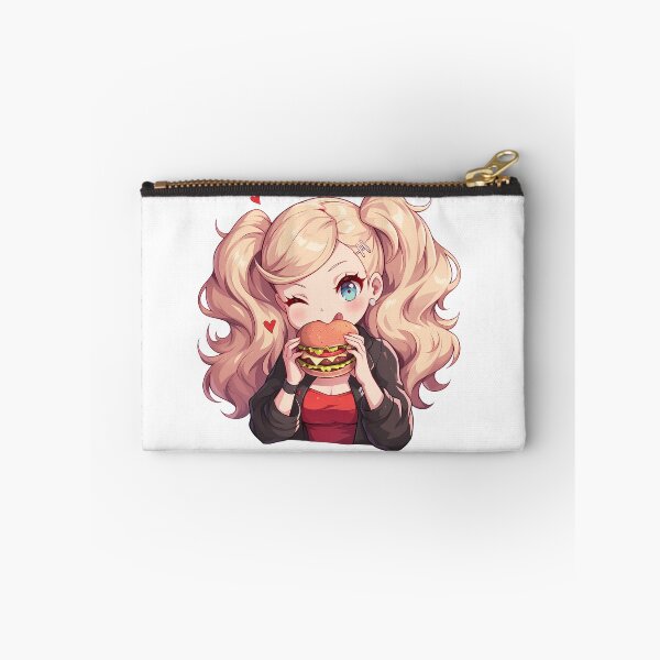 Item preview, Ann Takamaki Persona 5 Chibi Burger Blonde Snack designed and sold by earlobejerk.