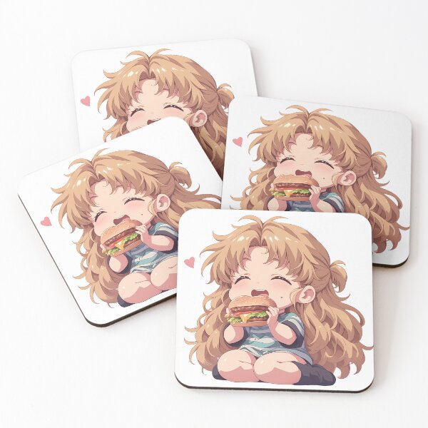 Item preview, Balalaika Black Lagoon Chibi Burger Laughing Kawaii Energy designed and sold by earlobejerk.