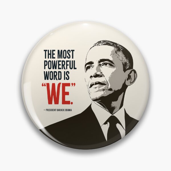Item preview, THE MOST POWERFUL WORD IS "WE.” — President Obama designed and sold by RevoSnark.