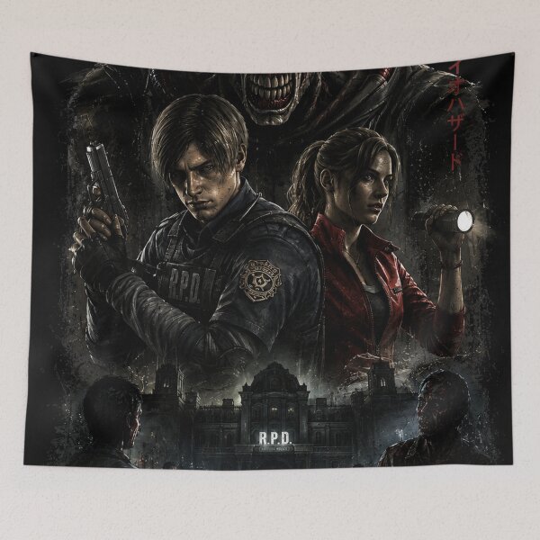 Item preview, Resident Evil 2 Remake Nemesis Horror Gaming Poster Art designed and sold by NBT-NOVA.