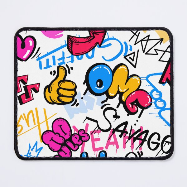 Item preview, Graffiti Grunge Art In Colorful Words And Symbols designed and sold by DEC02.