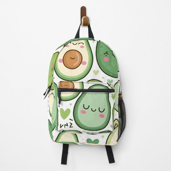 Item preview, Cute Kawaii Avocado Seamless Pattern designed and sold by Mirage-Ink.