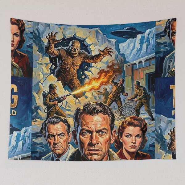 Item preview, Watch the Skies. – The Thing from Another World Fine Art Print designed and sold by Art's Diner.