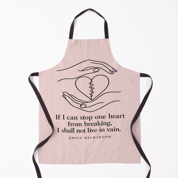 Item preview, Emily Dickinson Quote - If I Can Stop One Heart From Breaking designed and sold by CozyPaletteShop.