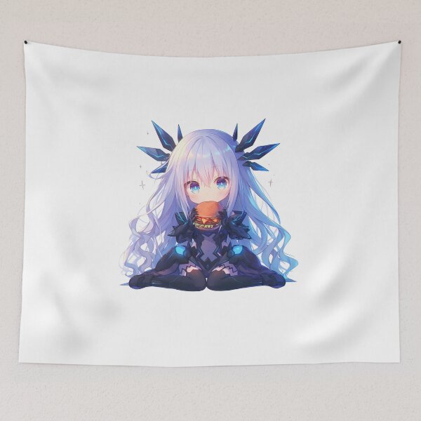 Item preview, Tobiichi Origami Date A Live Chibi Kawaii Burger Anime Futuristic Charm designed and sold by earlobejerk.