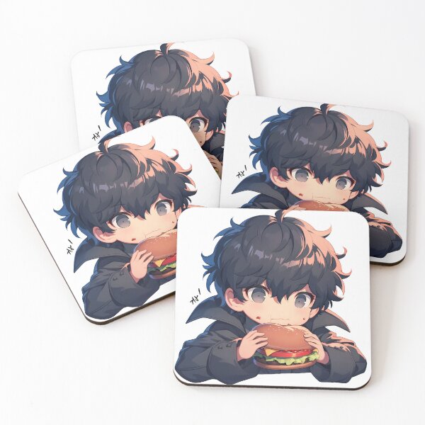 Artikelvorschau, Ren Amamiya Persona 5 Chibi Burger Phantom Snack entworfen und verkauft von earlobejerk.