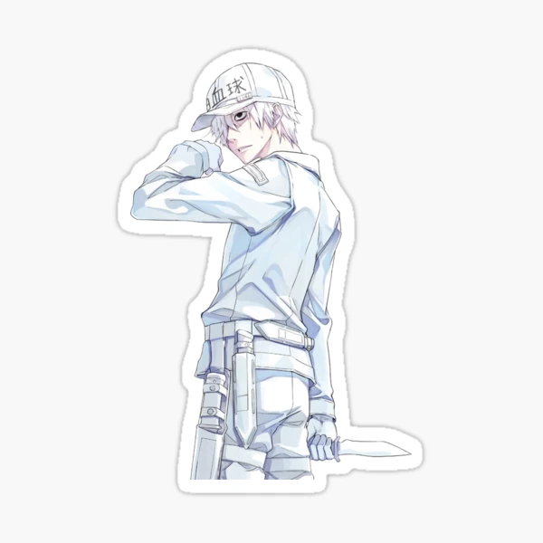 Red Blood Cell & Platelet | Hataraku Saibou (Cells at Work) Sticker for  Sale by Jake Hunter