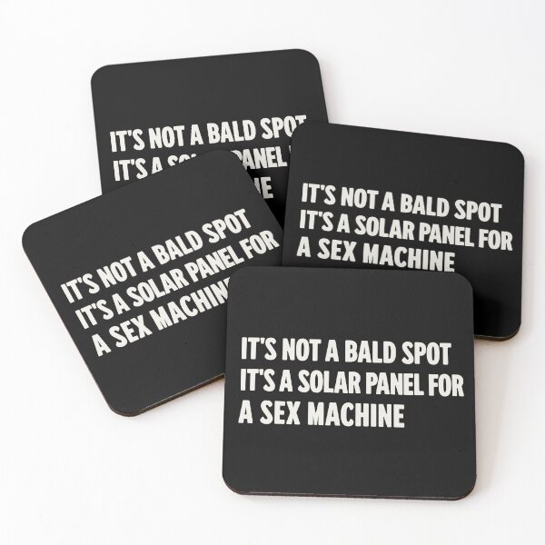 Item preview, Its Not A Bald Spot Its A Solar Panel For A S*x Machine designed and sold by Eh Plus Designs.