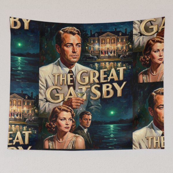 Item preview, A Dream Beyond Reach. – The Great Gatsby Fine Art Print designed and sold by Art's Diner.