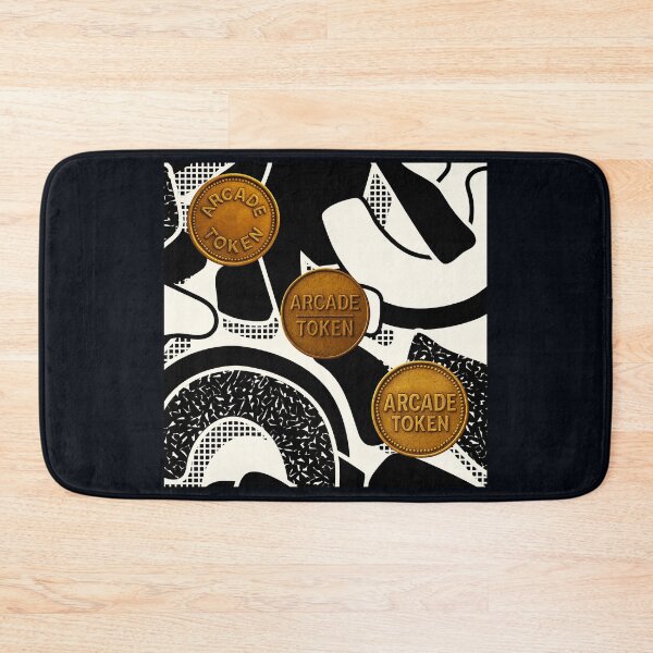 Item preview, ❇️ INSERT COIN TO CONTINUE COLLECTION ❇️ - Arcade Carpet and Tokens - Retro Edition v14 designed and sold by WheelieGdArt.