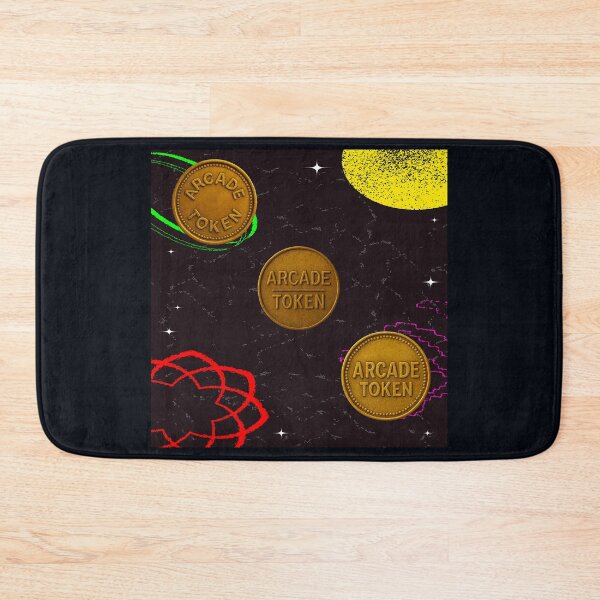 Item preview, ❇️ INSERT COIN TO CONTINUE COLLECTION ❇️ - Arcade Carpet and Tokens - Retro Edition v15 designed and sold by WheelieGdArt.