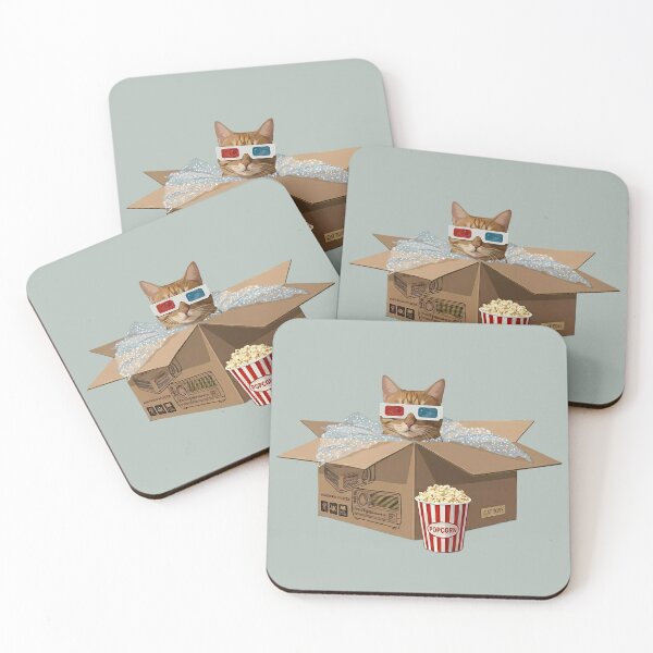 Item preview, Cinematic Cat Movie Night – Home Theater Vibes designed and sold by MCVersa2026.