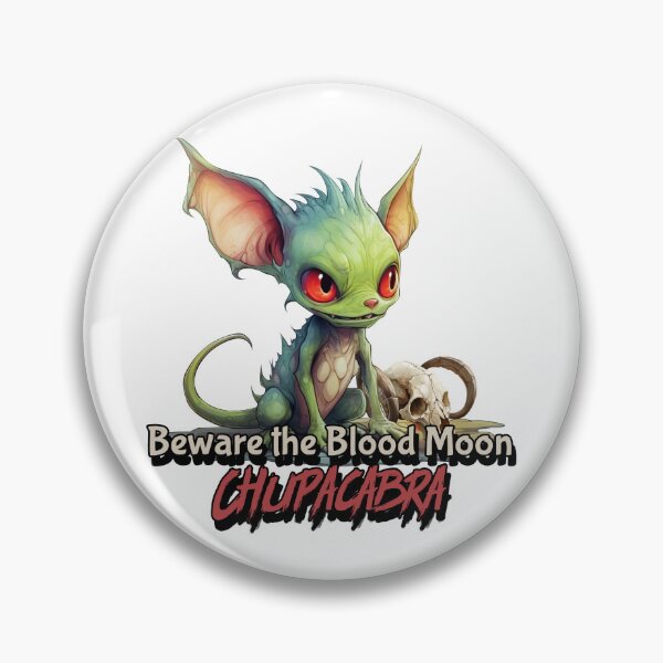 Item preview, Beware the Blood Moon Chupacabra designed and sold by MerloSwimmer.