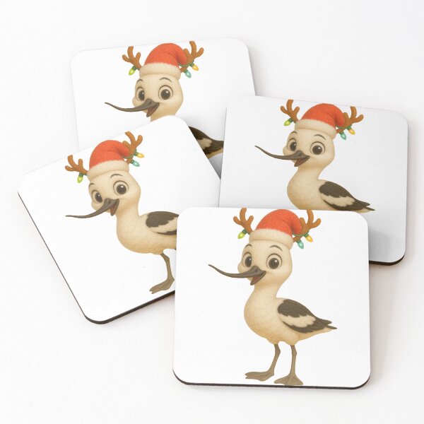Item preview, Christmas Pied Avocet designed and sold by Sillytoe.