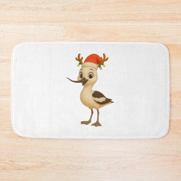 Item preview, Christmas Pied Avocet designed and sold by Sillytoe.