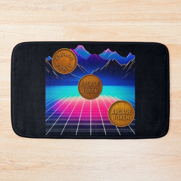 Item preview, ❇️ INSERT COIN TO CONTINUE COLLECTION ❇️ -  Arcade Token – Horizon Edition V1 designed and sold by WheelieGdArt.