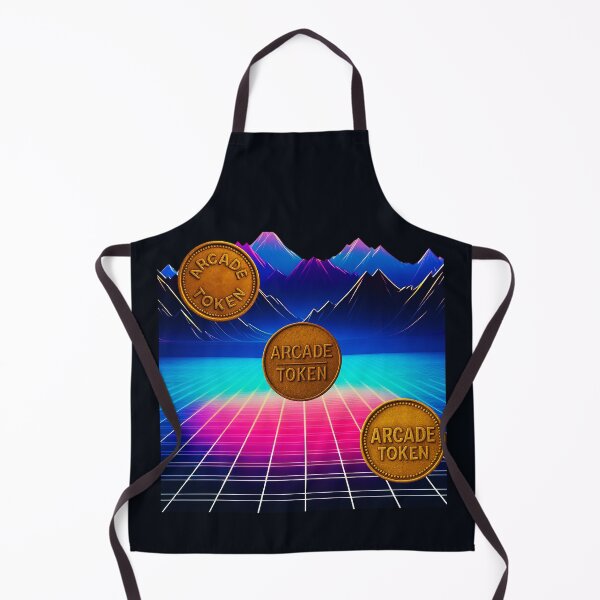 Item preview, ❇️ INSERT COIN TO CONTINUE COLLECTION ❇️ -  Arcade Token – Horizon Edition V1 designed and sold by WheelieGdArt.