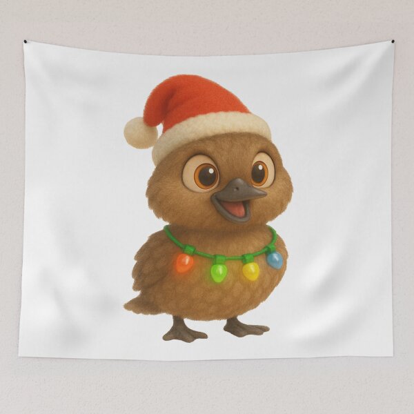 Item preview, Christmas Pied-billed Grebe designed and sold by Sillytoe.