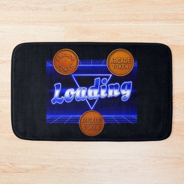 Item preview, ❇️ INSERT COIN TO CONTINUE COLLECTION ❇️ -  Arcade Token – Loading Screen Edition designed and sold by WheelieGdArt.