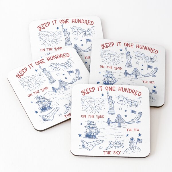 Item preview, Keep It One Hundred On The Land The Sea The Sky designed and sold by Regainbara.
