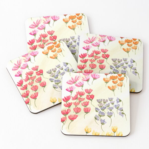 Item preview, Field of Watercolor Flowers designed and sold by RubyNick.