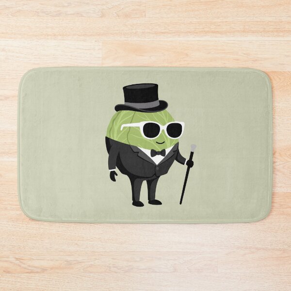 Item preview, Cabbage Gentleman Flat designed and sold by White Rim Mates.
