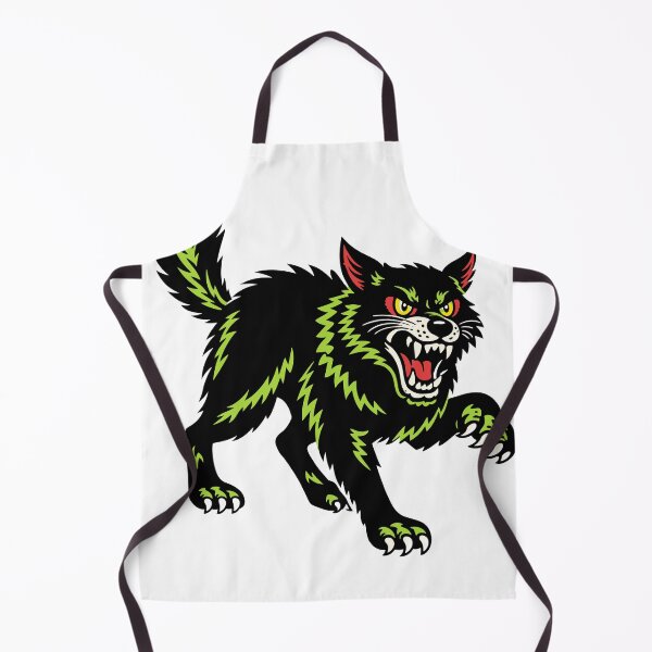 Item preview, Aggressive Neon Green Werewolf Wolf designed and sold by Matinez Pink.