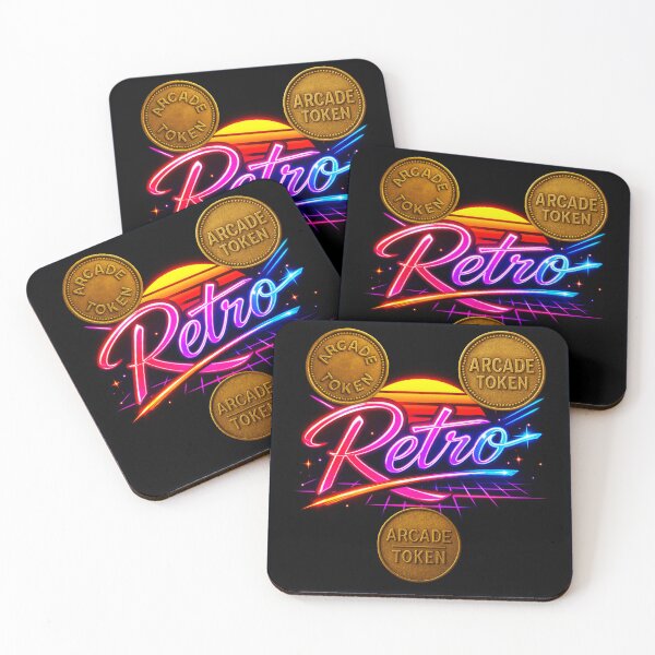 Item preview, ❇️ INSERT COIN TO CONTINUE COLLECTION ❇️ -  Arcade Token - Retro Edition designed and sold by WheelieGdArt.