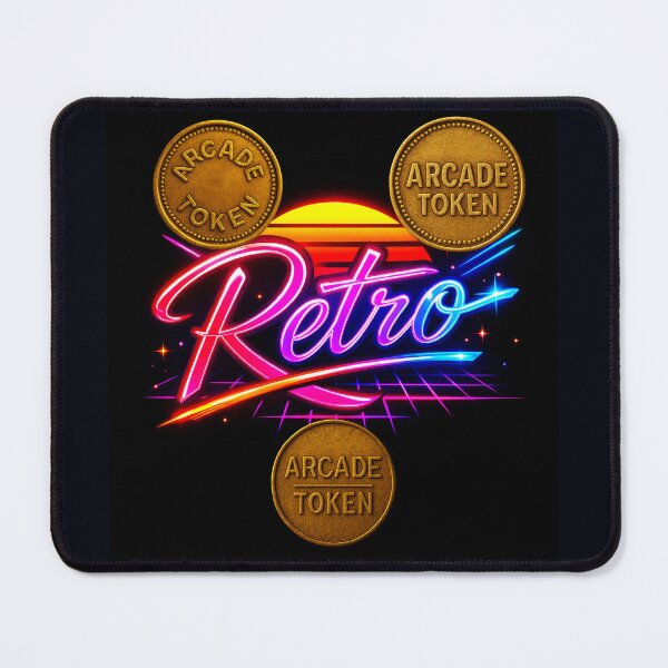 Item preview, ❇️ INSERT COIN TO CONTINUE COLLECTION ❇️ -  Arcade Token - Retro Edition designed and sold by WheelieGdArt.