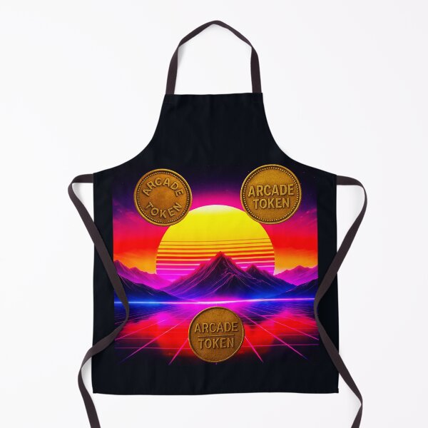 Item preview, ❇️ INSERT COIN TO CONTINUE COLLECTION ❇️ -  Arcade Token – Sunset Horizon Edition V1 designed and sold by WheelieGdArt.