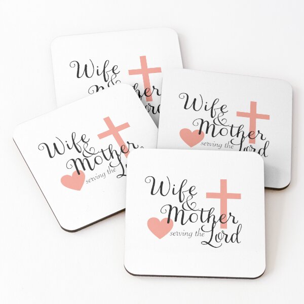 Item preview, Wife & Mother serving the Lord designed and sold by The Trad Dream.