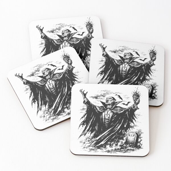 Item preview, Vampire Raising Arms In Cemetery Graveyard designed and sold by Matinez Pink.