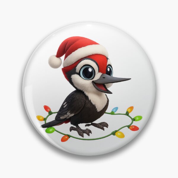 Item preview, Christmas Pileated Woodpecker designed and sold by Sillytoe.