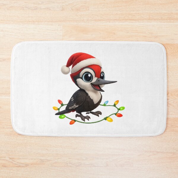 Item preview, Christmas Pileated Woodpecker designed and sold by Sillytoe.