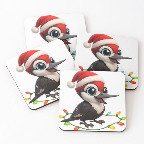Item preview, Christmas Pileated Woodpecker designed and sold by Sillytoe.