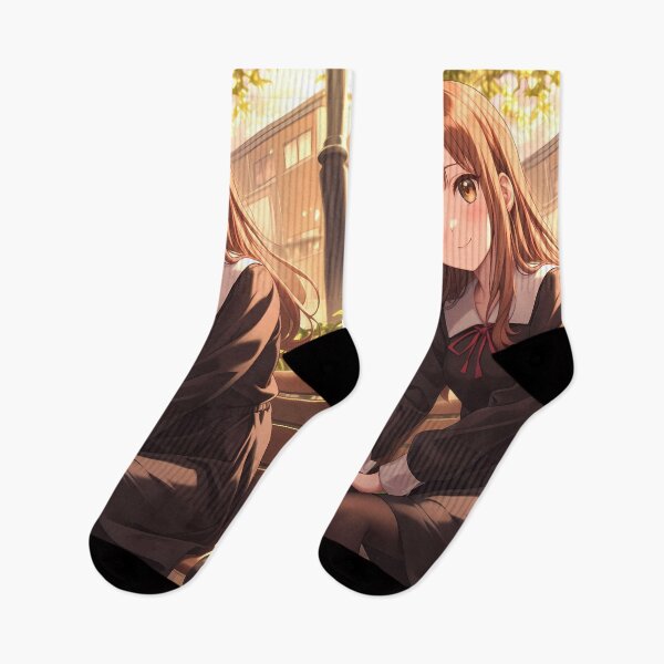 Item preview, Miko Iino Kaguya Sama Love Is War Park Bench Sunset Glow Cozy Romance designed and sold by 108Recordings.