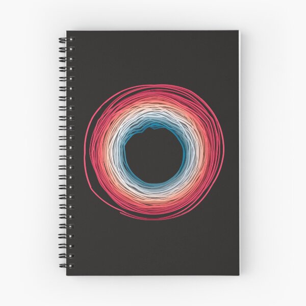 Item preview, Climate Change Stripes - NASA Climate Spiral 1880-Present designed and sold by Frank J. Art.