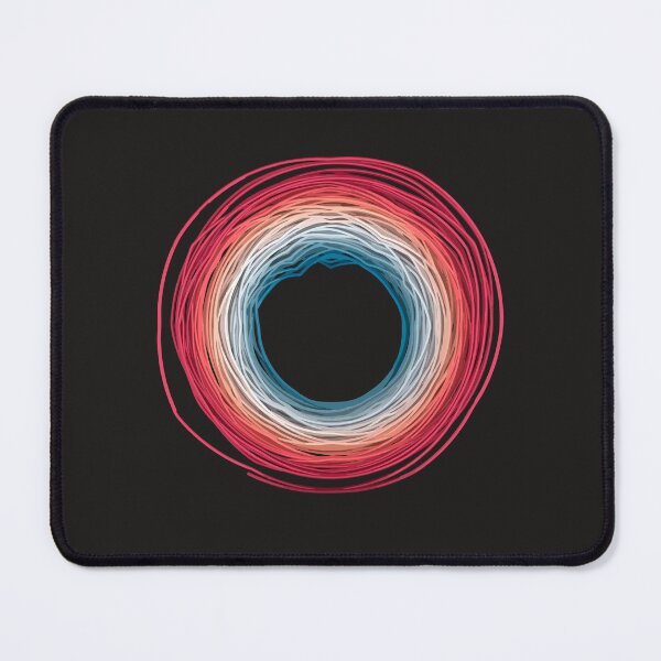 Item preview, Climate Change Stripes - NASA Climate Spiral 1880-Present designed and sold by Frank J. Art.