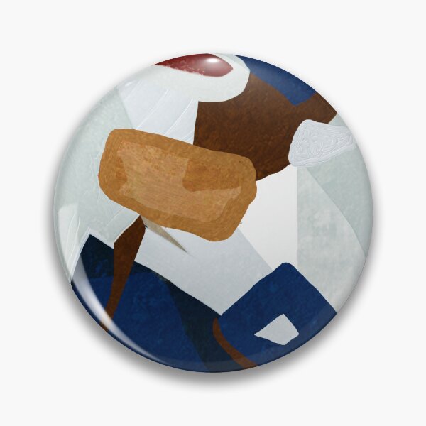 Item preview, Navy Ochre Mosaic  designed and sold by Artpiphany.
