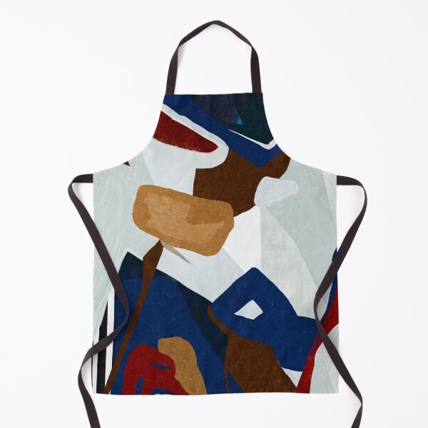 Item preview, Navy Ochre Mosaic designed and sold by Artpiphany.