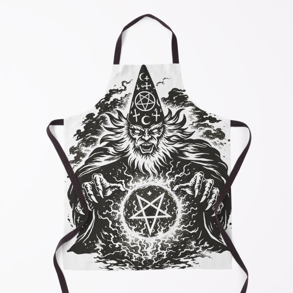Item preview, Dark Wizard Casting Pentagram Magic designed and sold by Matinez Pink.