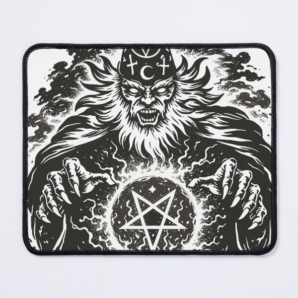 Item preview, Dark Wizard Casting Pentagram Magic designed and sold by Matinez Pink.
