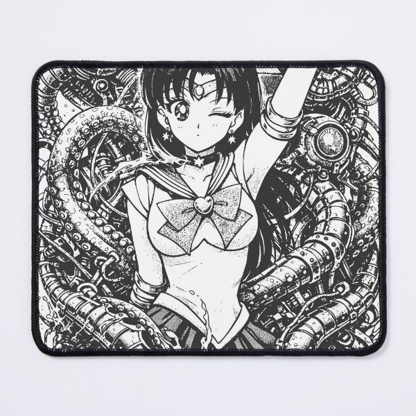 Item preview, Anime Sailor Girl Wrapped in Mechanical Tentacles designed and sold by Matinez Pink.